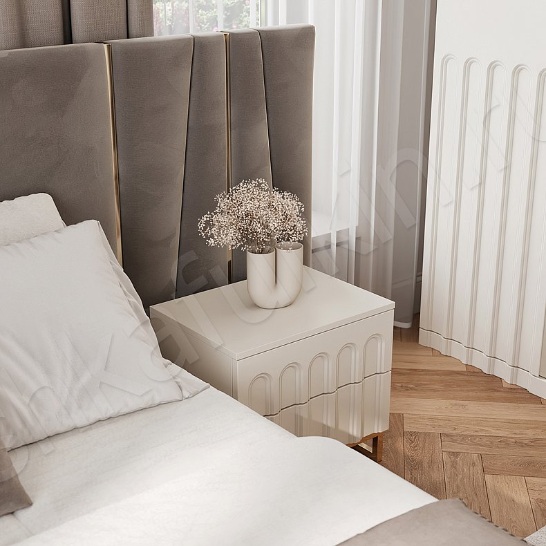 Гарнитур Командор Светлые Белый Цветной Синий Современный 6и створчатые Спальня Для белья Для декора Под ТВ Для вещей 9