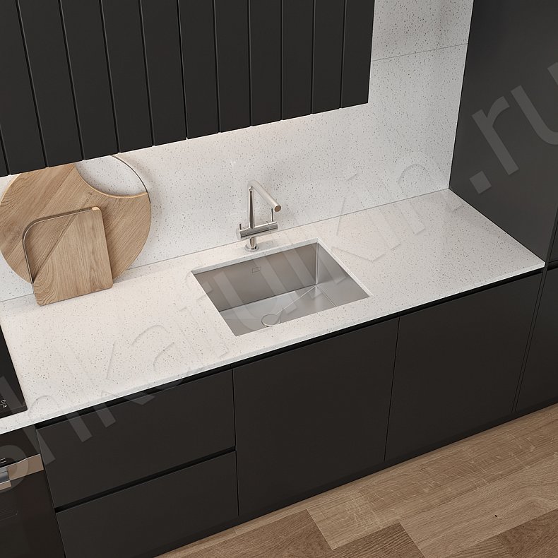 Кухня Пиколетто Dark Черный Светлые Темные Зеленый    Для посуды 8