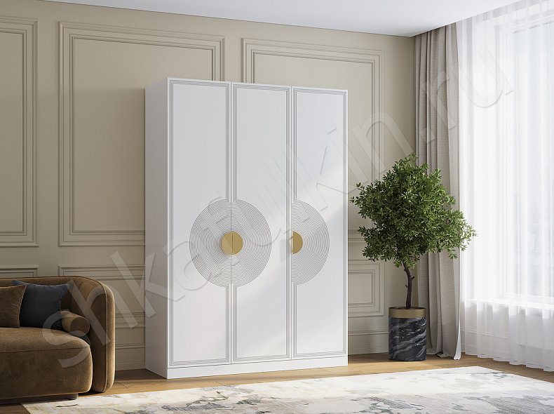 Шкаф 3 двери Ришелье